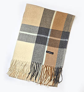 Шарф зимовий кашеміровий в клітинку Керол