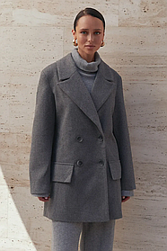 Пальто жіноче класичне з італійського кашеміру з поясом – демісезонне, осіннє, весняне, розміри 42-52