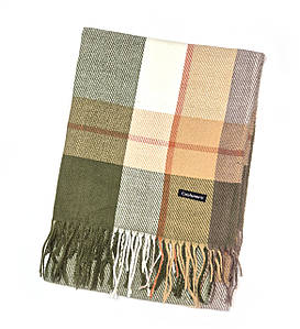 Шарф зимовий кашеміровий в клітинку Керол