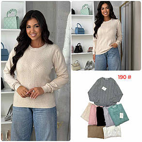 Светр жіночий оптом (50-54) Китай 190-139385, фото 1