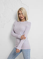 Светр жіночий оптом (46-50) Китай 187-139390, фото 4