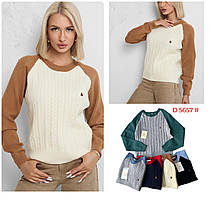 Светр жіночий оптом (42-48) Китай D 5657-139394, фото 3