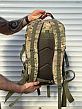 Тактичний рюкзак 40 л, мультикам, фото 6