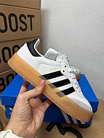 Adidas Samba white gum sole