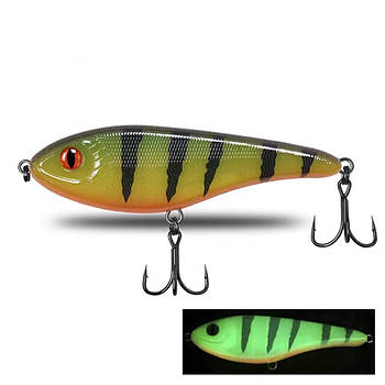Воблер VtaVta Джерк-бейт (JerkBait) Luminous 120mm-50g-SS колір M