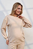 Костюм для вагітних та годування Melina кремовий, фото 4