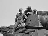 Збірна модель (1:35) Танк T-34/76 з танковим десантом, фото 7