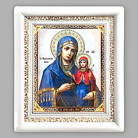 Ікона Анна свята Праведна, лик 15х18 см, в білому дерев'яному кіоті