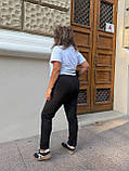Штани жіночі з декоративним поясом гурт роздріб дроп 9710, фото 3