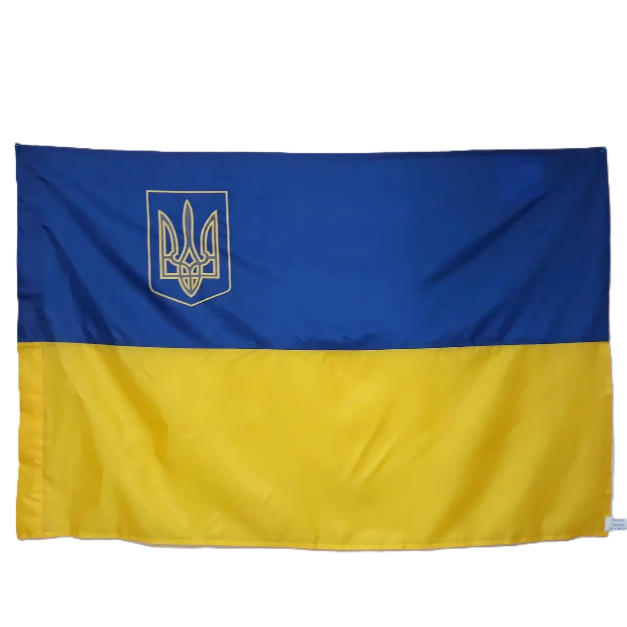 Прапор України з гербом 135х90 см прапор України з тризубом, фото 1