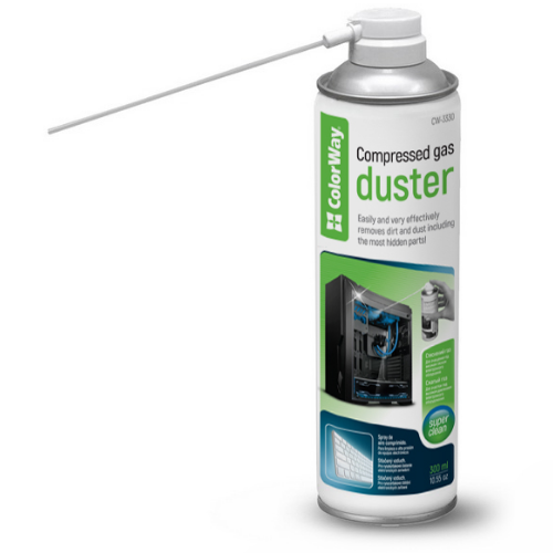 Очисне стиснене повітря для оргтехніки 300мл ColorWay CW-3330, фото 1