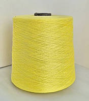100% БАМБУКОВЕ ВОЛОКНО У БОБІНАХ № 111 жовтий