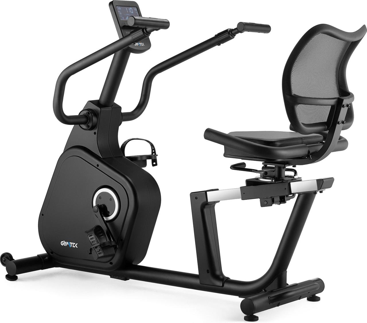 Горизонтальний велотренажер Gymtek XBR8000 електромагнітний, фото 1