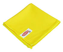 Серветка мікрофібра для скла без упаковки 30х30 см щільність 250 гр/м² жовта (PROFIT)