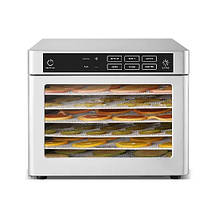 Дегідратор побутовий Tekhniko DH-06F-SS (6 лотків 30*28 см)
