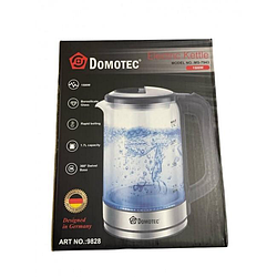 Електричний скляний чайник із підсвіткою 1,7 л Domotec MS 7943