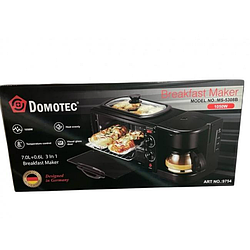 3 в 1 піч, гриль і кавоварка Багатофункціональна кухонна машина Domotec MS 5308B