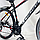 Велосипед CrossBike 26" Tracker 2025 Рама 17" black-red, фото 5