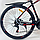 Велосипед CrossBike 26" Tracker 2025 Рама 17" black-red, фото 4