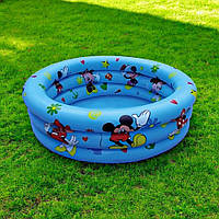 Басейн надувний дитячий, 130 см, Блакитний