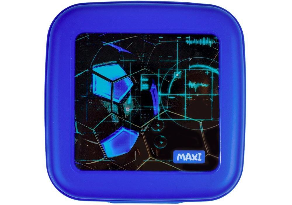 Ланч бокс пластиковий "Maxi" 850мл синій MX98142