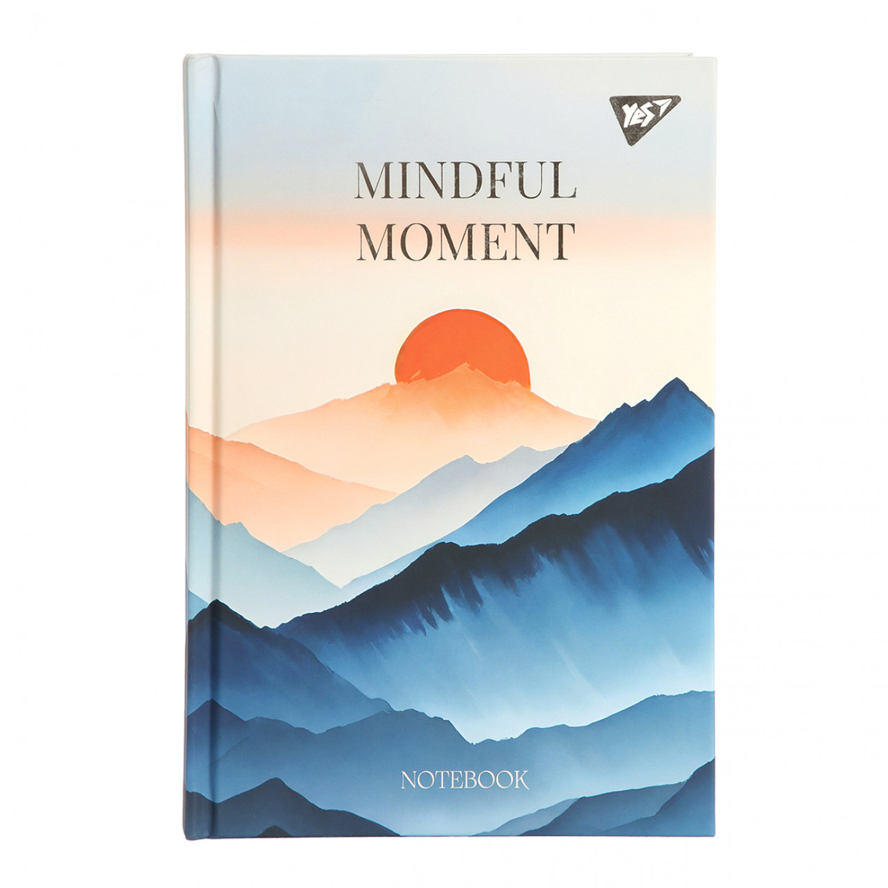 Блокнот A5 96 аркушів клітинка Mindful moment 7БЦ 152051 YES