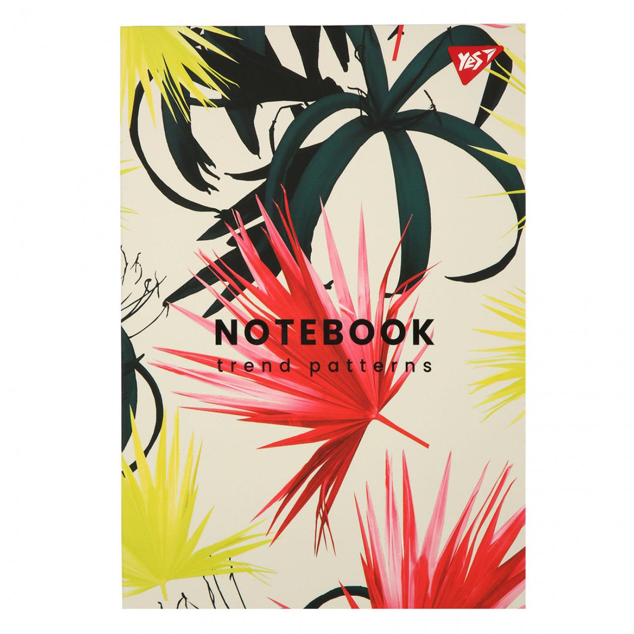 Блокнот A5 96 аркушів  клітинка Trend patterns інтегральний 152079 YES