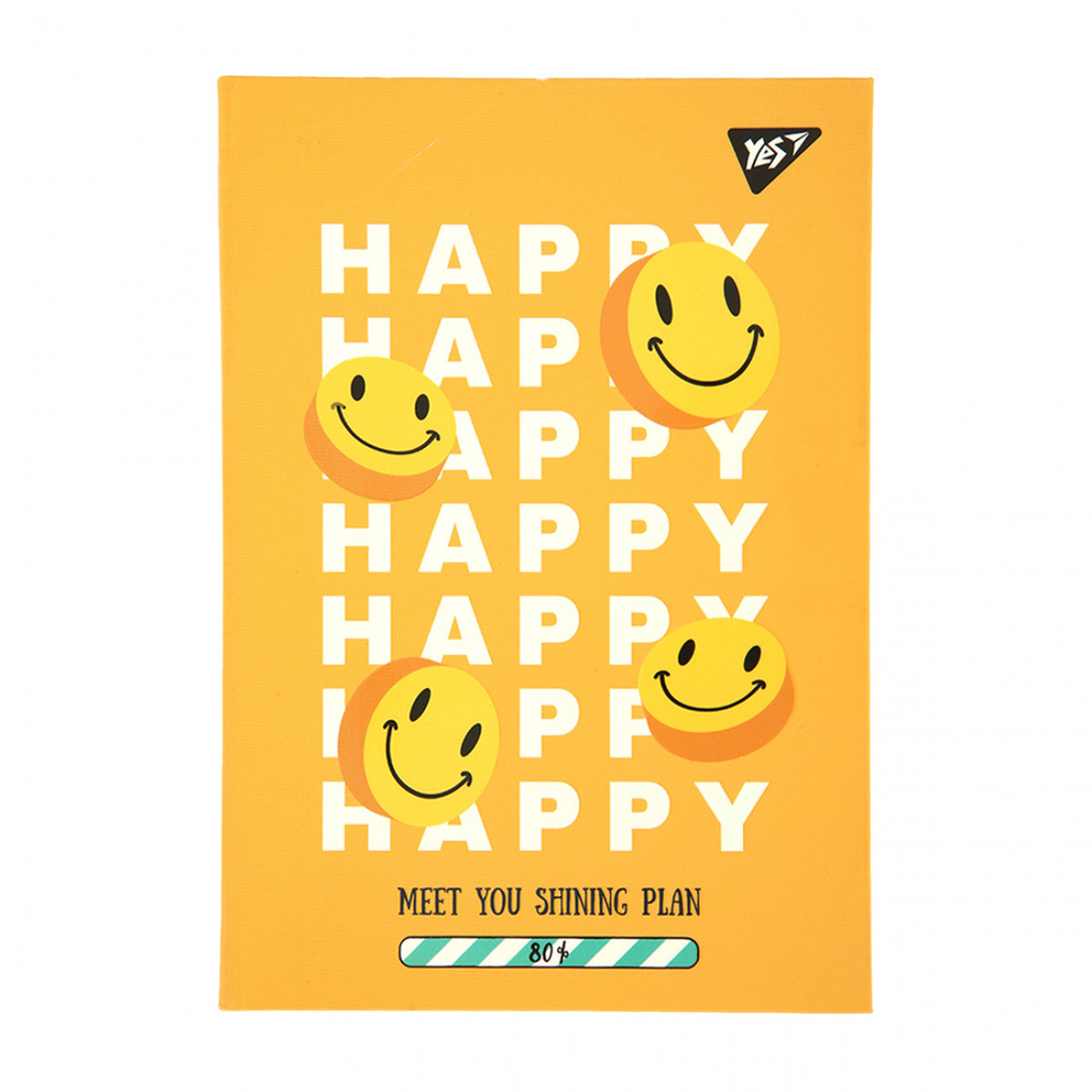 Блокнот A6 64 аркушів клітинка Smile інтегральний 152088 YES