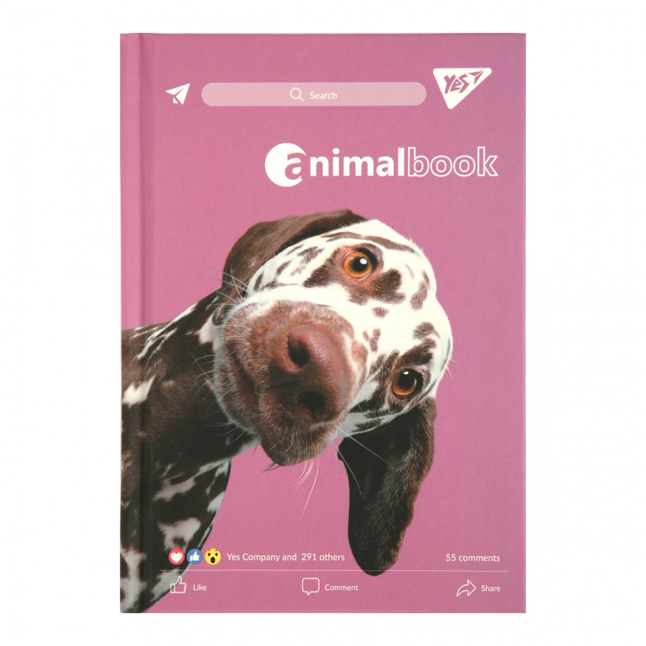 Блокнот A6 64 аркушів крапка Animalbook 7БЦ 152066 YES