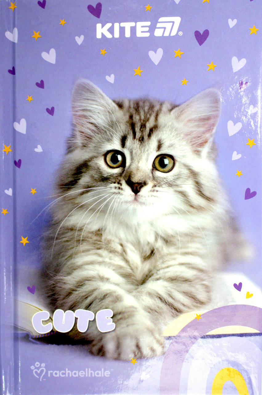 Блокнот А6 80 аркушів клітинка тверда обкладинка "Rachael Hale" R25-199 Kite, фото 1