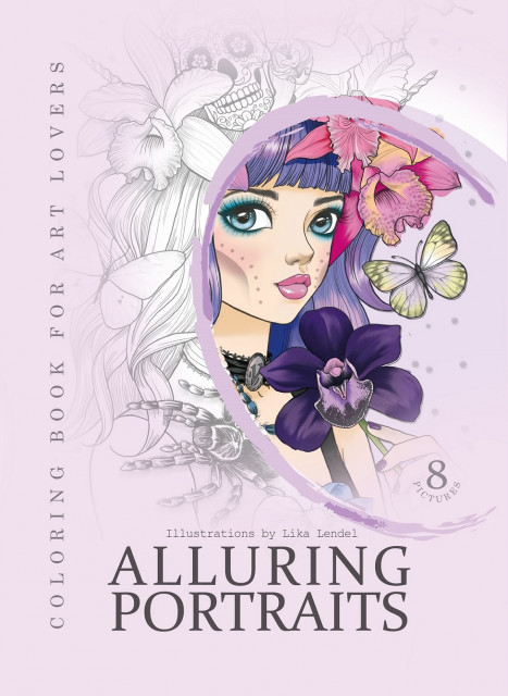 Розмальовка A4 8 аркушів " Мандарин" P037423203