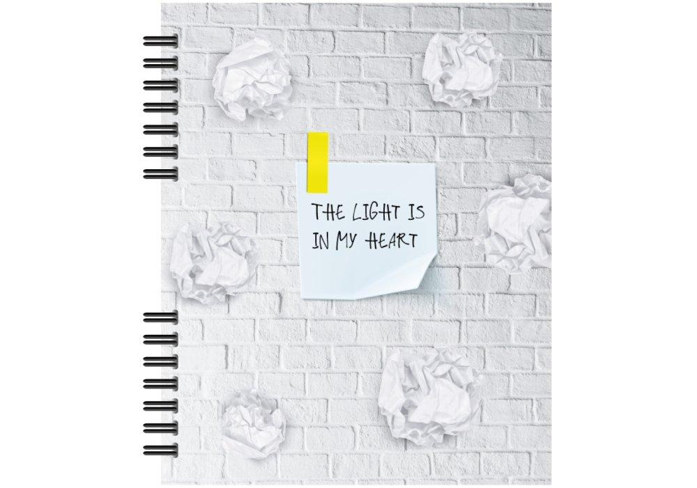 Блокнот пружина В5 60 аркушів  клітинка пластик O25924 Optima