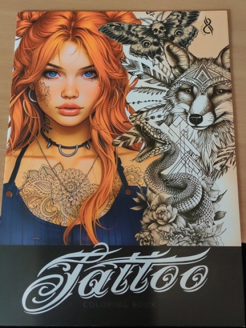 Розмальовка А4 8 аркушів " Мандарин" 24141