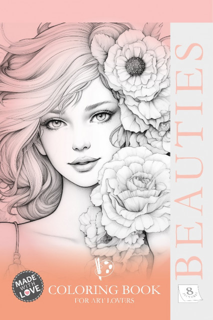 Розмальовка А4 8 аркушів " Мандарин" P032623197 (топ-1)