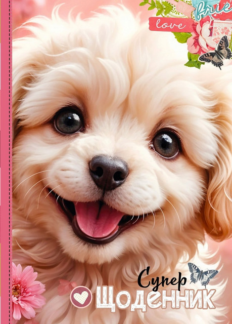 Щоденник шкільний A5 25088 40 аркушів матова ламінація 7БЦ тверда обкладинка Мандарин, фото 1