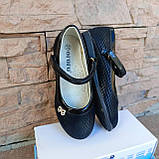 Туфлі для дівчинки бантик зі страз OGOGO ДШ, фото 5