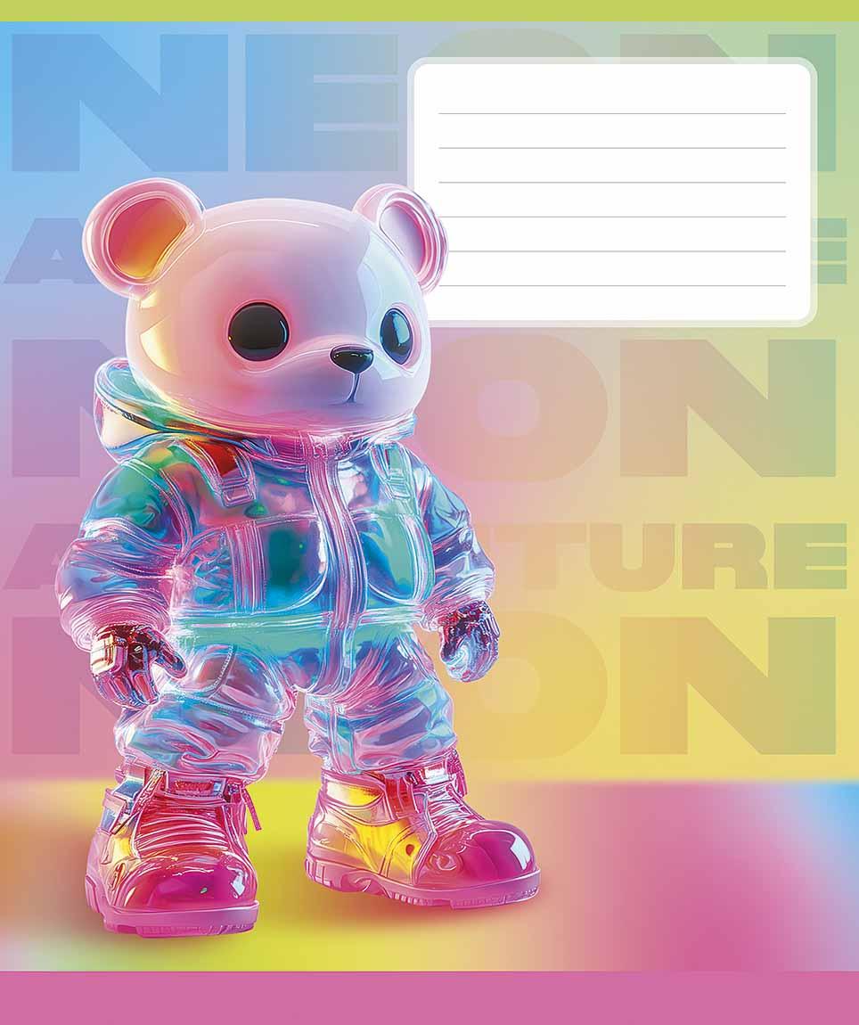 Зошит 18 аркушів лінія Star "(хлопч)" ВД-лак 018-3545L