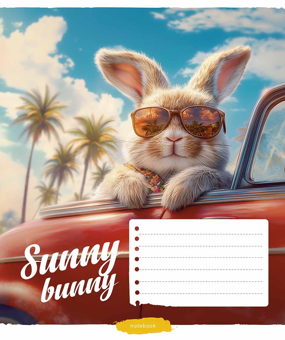 Зошит 12 аркушів  клітинка Star "Cool animals (нейт)" ВД-лак 012-3518K