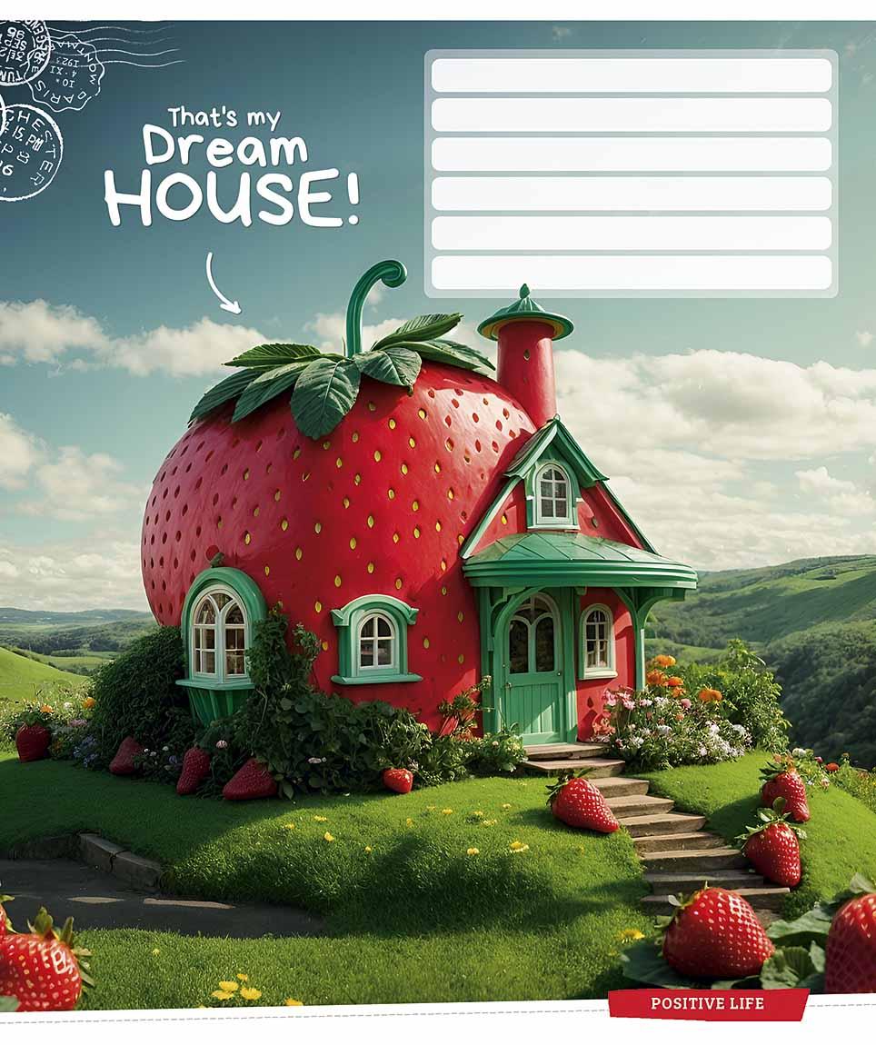 Зошит 12 аркушів лінія  Star ВД-лак 012-3530L