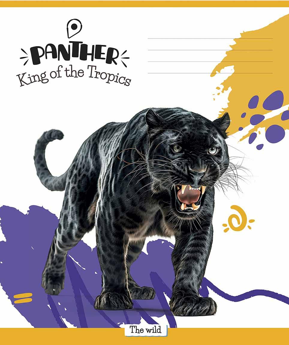 Зошит 18 аркушів лінія Star "King of the Tropics (нейт)" ВД-лак 018-3421L, фото 1