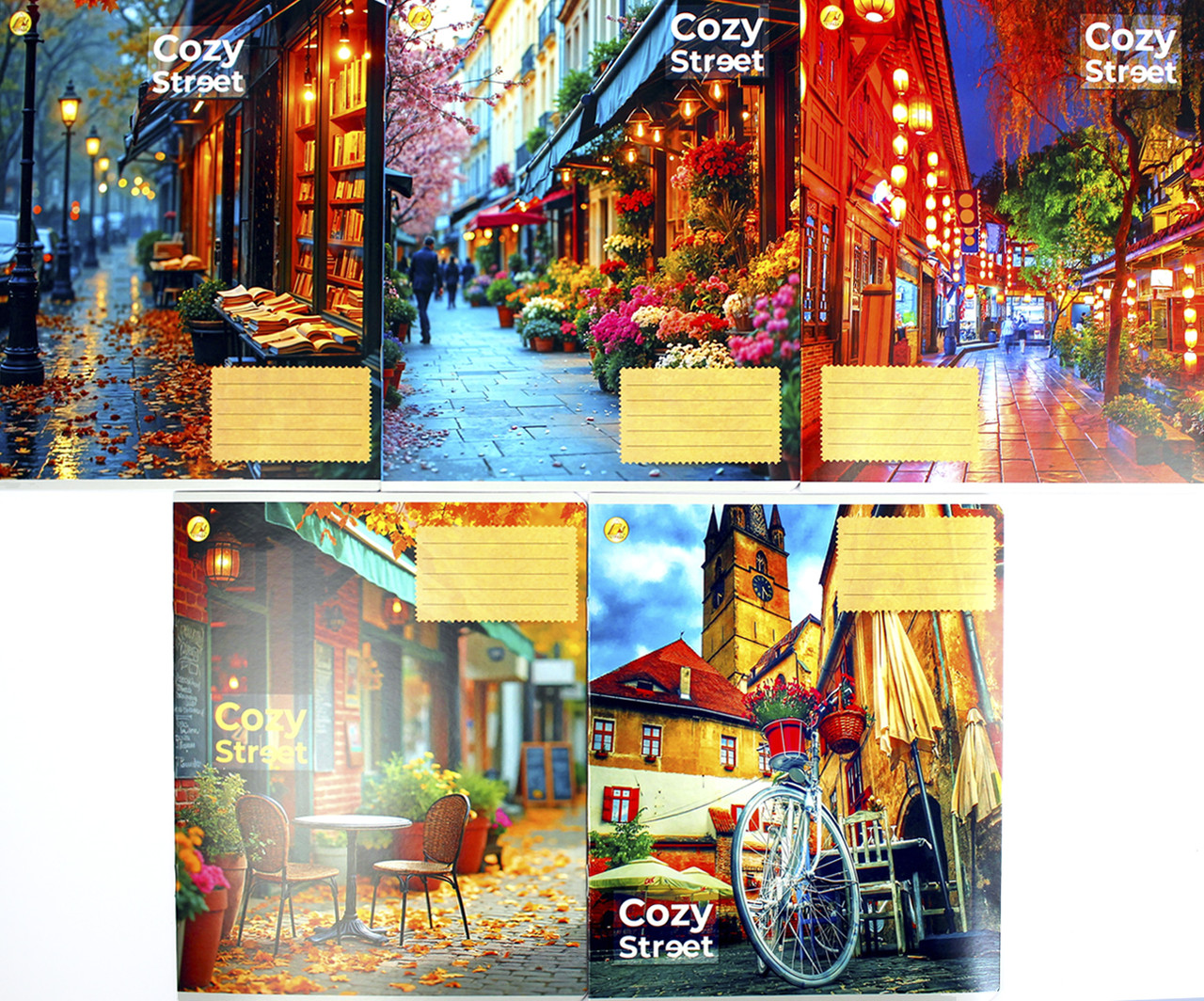 Зошит 18 аркушів лінія ТВ "Вулиці міста" ТА52206