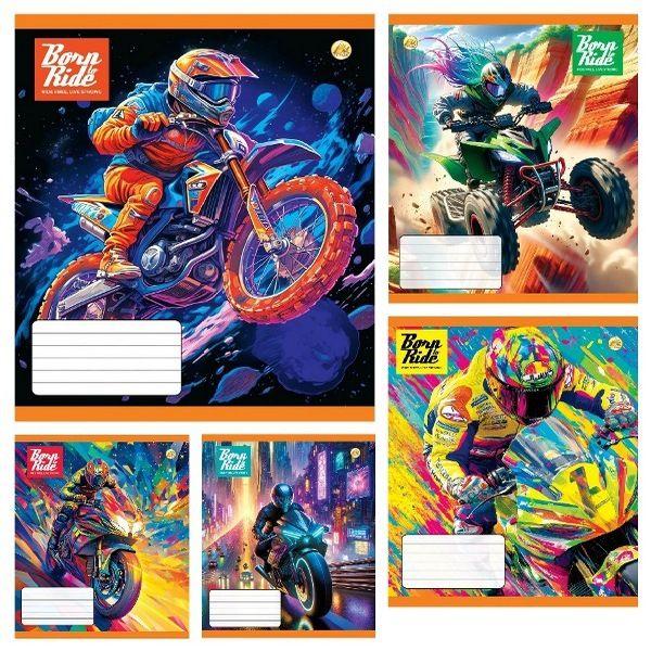 Зошит 18 аркушів лінія ТВ "Мото" ТА52205 (топ-3)