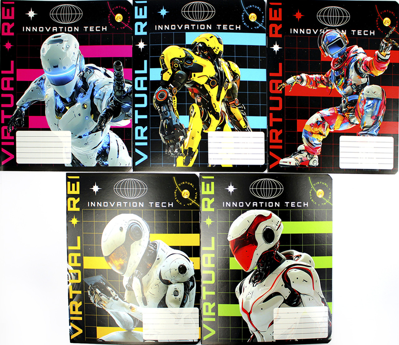 Зошит 18 аркушів лінія  ТВ "Роботи" ТА52209