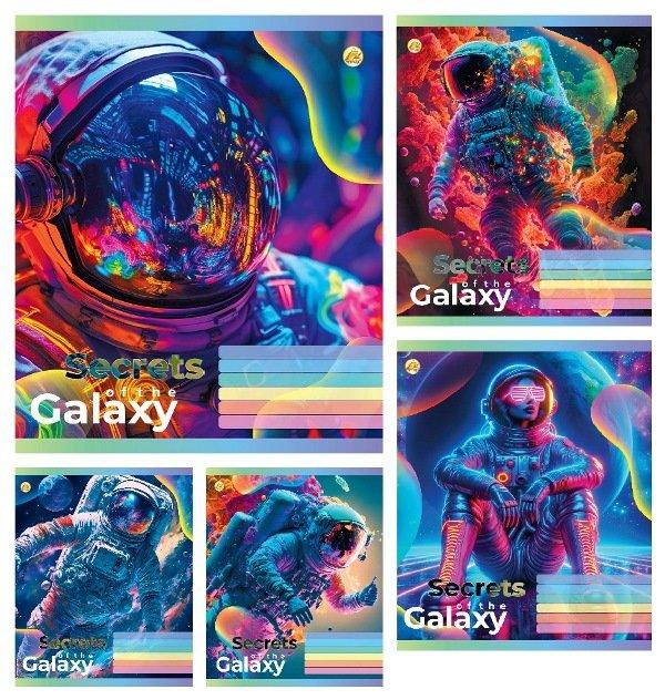 Зошит 48 аркушів  клітинка ТВ "Секрети Галактики" ТА51510