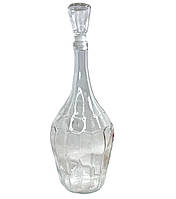 Ilona 9441 графин скляний для вина з кришкою 2 л