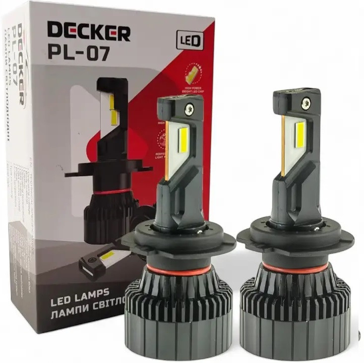 Decker H7 PL-07 LED CANBUS лампи головного світла 9-32V (комплект) 2 шт, фото 1