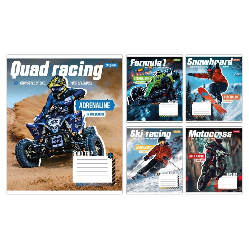 Зошит 24 аркушів лінія 1В Hobby 768195