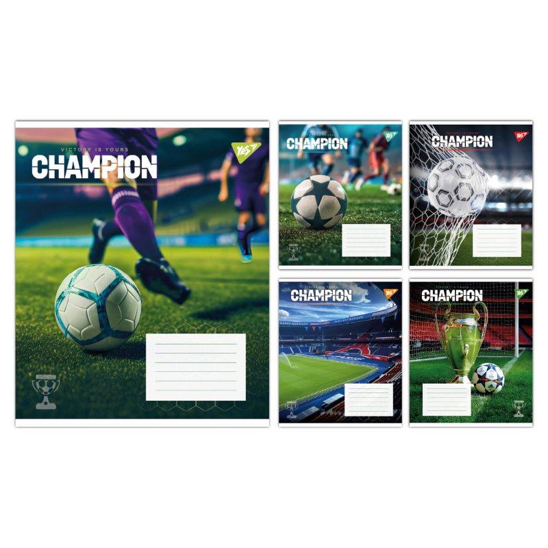 Зошит 36 аркушів лінія YES Champion 767826