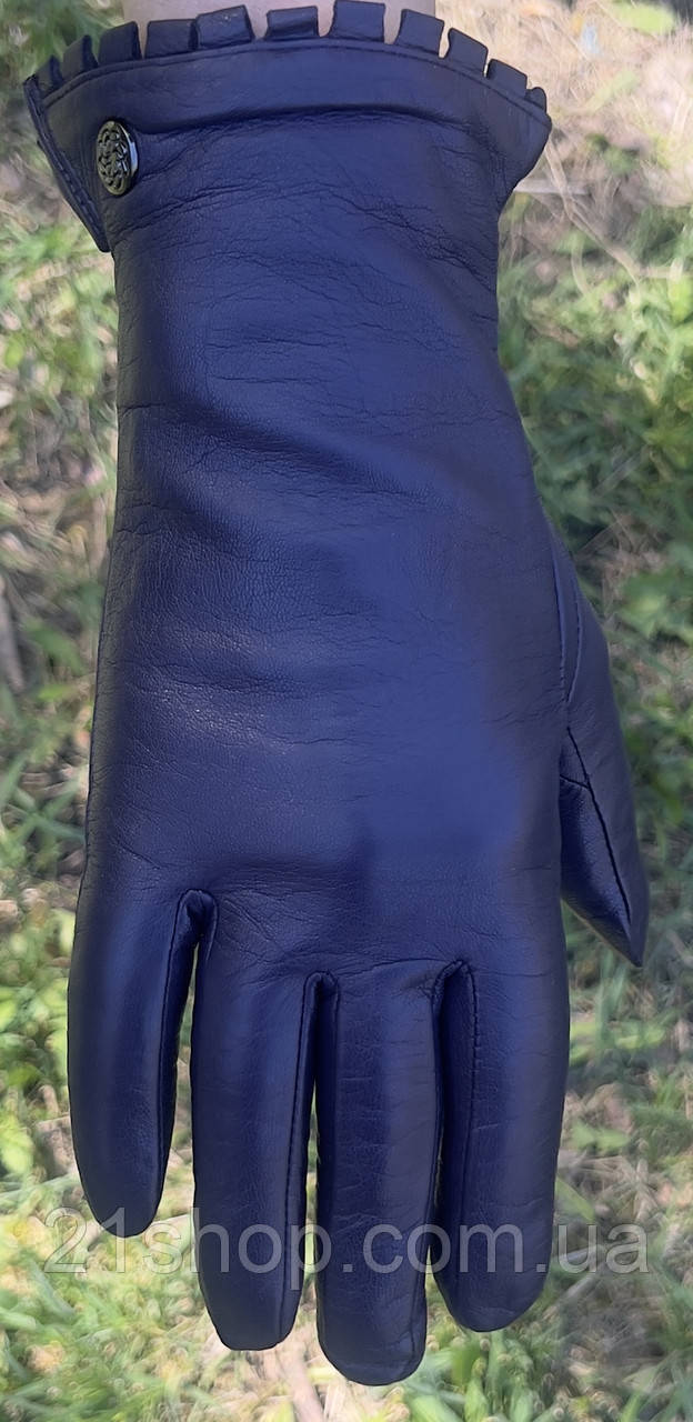 Рукавички теплі на вовняній підкладці, фото 1