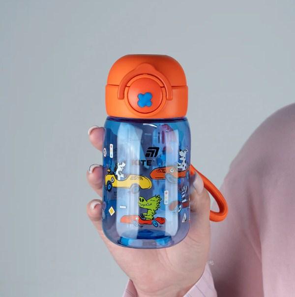 Пляшка для води пластикова " Kite" 360мл Cars K25-1235-2
